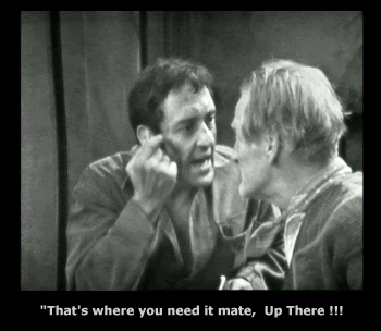 Wilfred Brambell and Harry H Corbett in Steptoe and Son