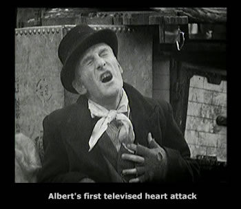 Albert Steptoes very first heart attack 