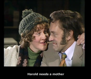 Harry H. Corbett and Patricia Routledge in Steptoe and Son